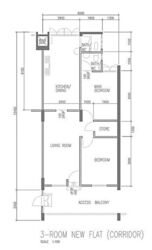 Blk 526 Bedok North Street 3 (Bedok), HDB 3 Rooms #626921671